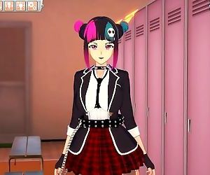 Chesty EMO SCHOOL GIRL CANT..