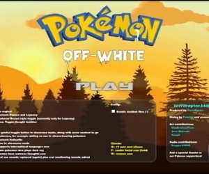 Pokemon Off White GamePlay