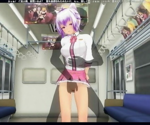 3D HENTAI Subway Schoolgirl..